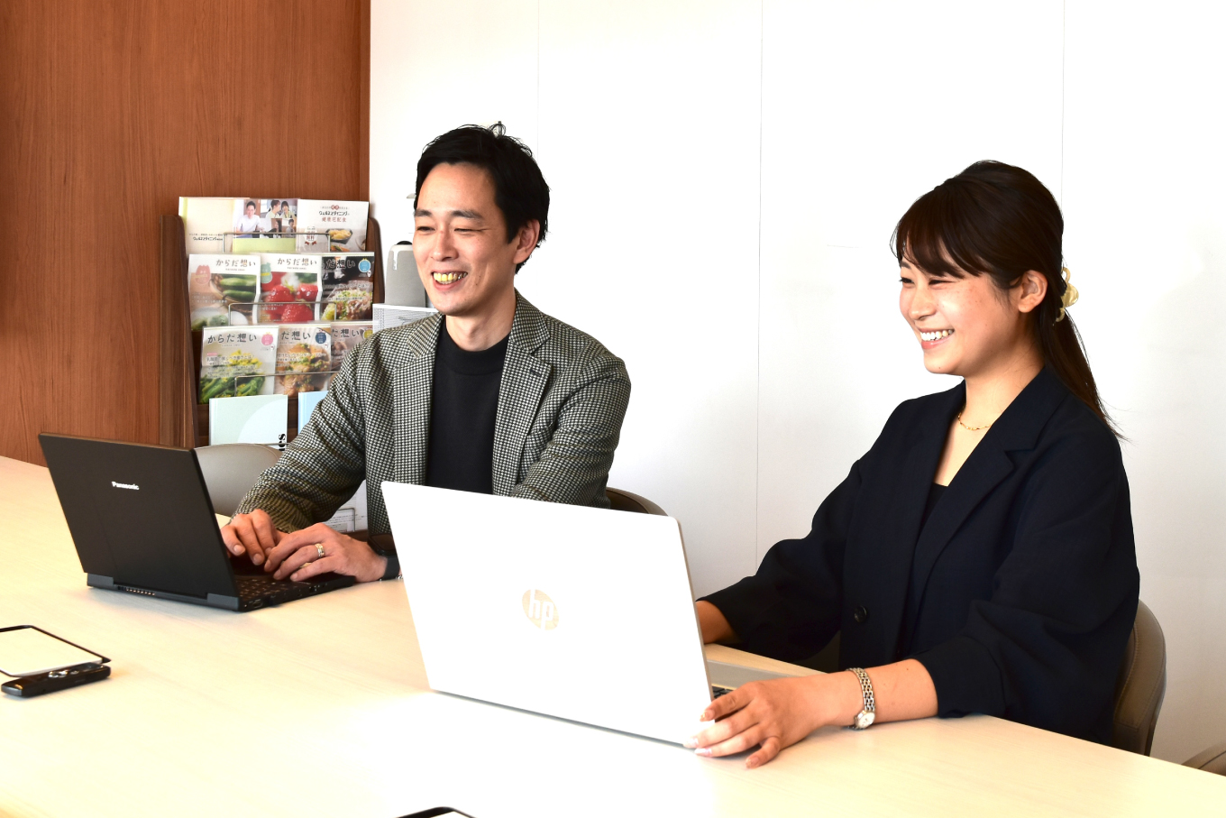 ウェルネスダイニング株式会社 佐々木さま、小田さま